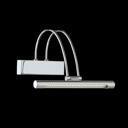 Wandleuchte Metall chrom/ nickel LED