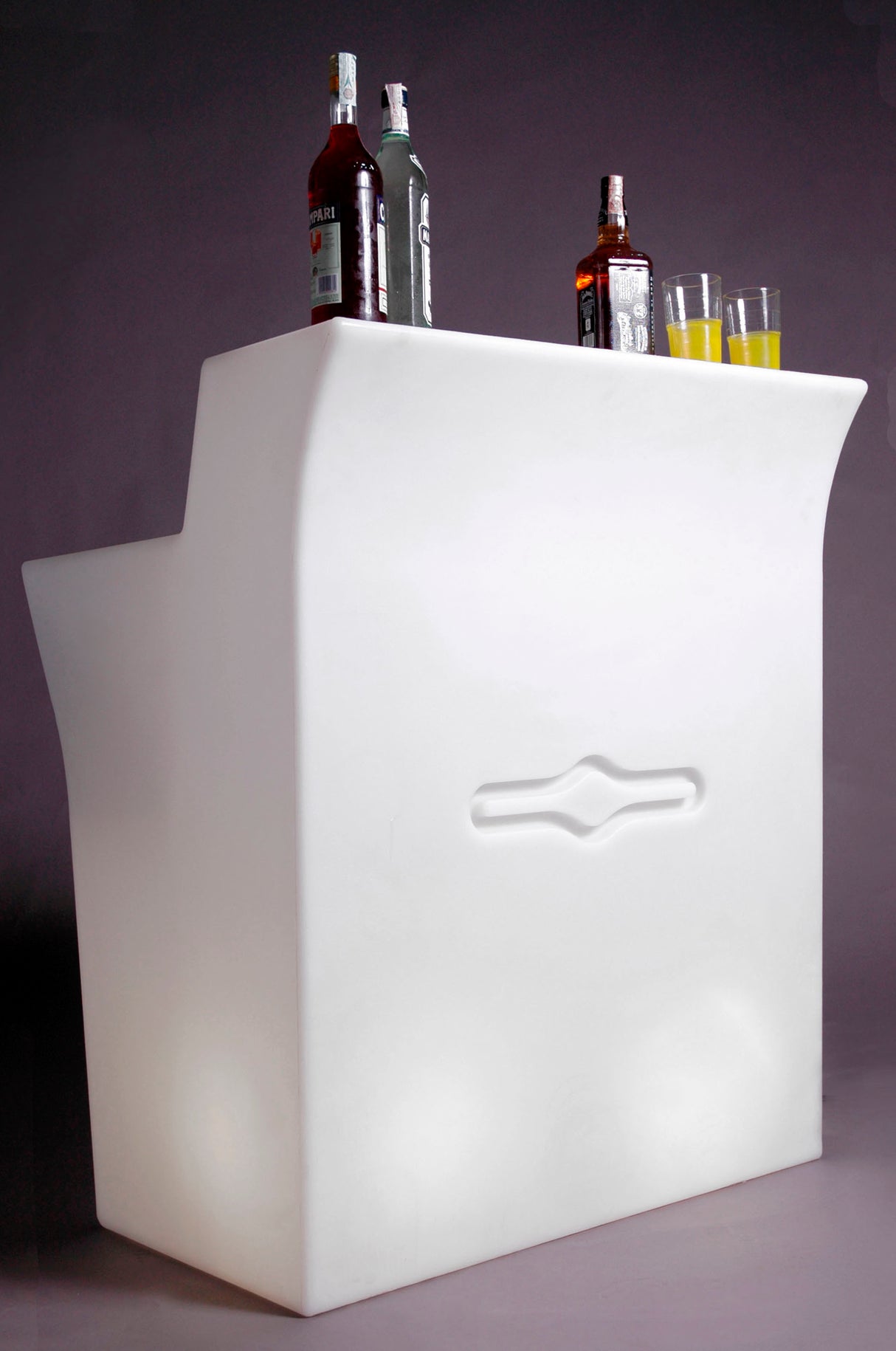 Designer Bartheke mit Beleuchtung