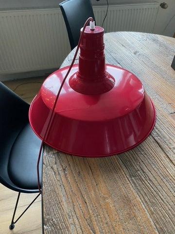 Pendelleuchte Metall, Hängelampe Industriedesign, Durchmesser 46 cm