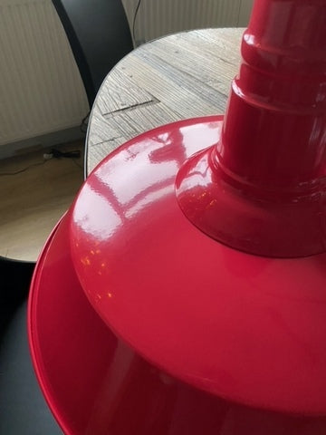 Pendelleuchte Metall, Hängelampe Industriedesign, Durchmesser 46 cm