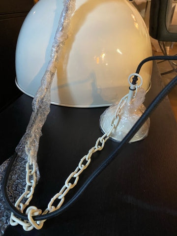 Pendelleuchte Metall, Hängelampe Industriedesign, Durchmesser 60 cm