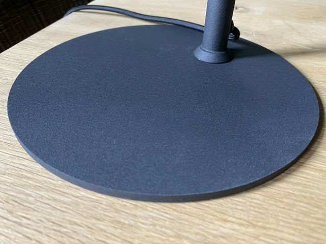 Tischlampe schwarz, moderne Tischleuchte schwarz