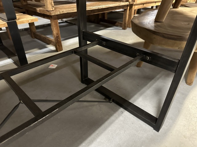 Bartisch Industriedesign, Bartisch Holz Metall,  Breite 160 cm