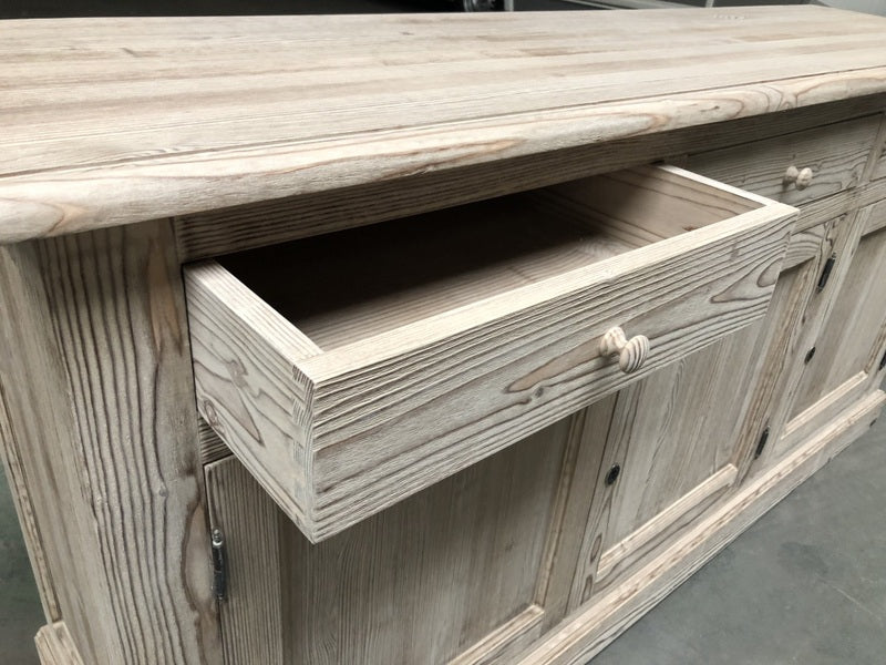 Sideboard Holz Landhaus, Anrichte Massivholz Landhausstil, Breite 181 cm