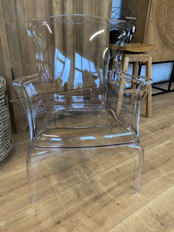 Sessel transparent, Barock-Sessel, Outdoor Sessel