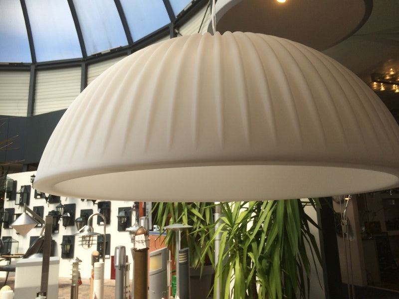 Pendelleuchte Kunststoff, Farbe Weiß, Durchmesser 90 cm