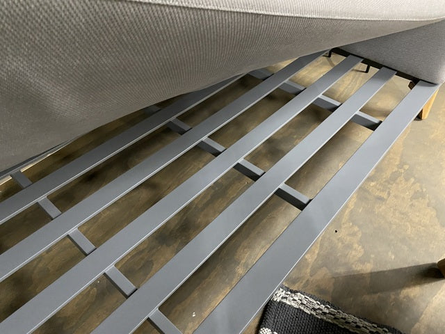 Gartenlounge grau, Gartensofa Breite 280 cm