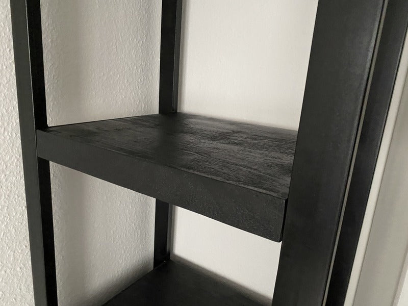 Regal schwarz mit Schubladen,  Metall Regal Industriedesign, Aktenregal schwarz Industrie,  Breite 55 cm