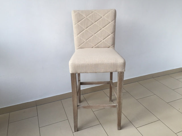 Barstuhl Landhaus, Barhocker, Tresenhocker gepolstert, , Sitzhöhe 76 cm