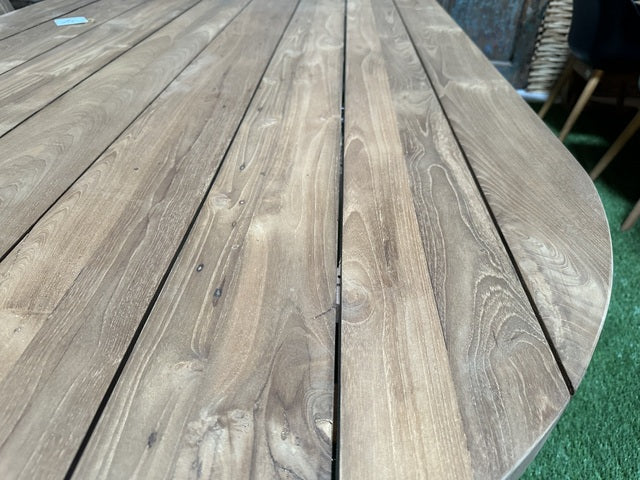 Esstisch Teak, Gartentisch Massivholz, Tisch Holz, Breite 320 cm