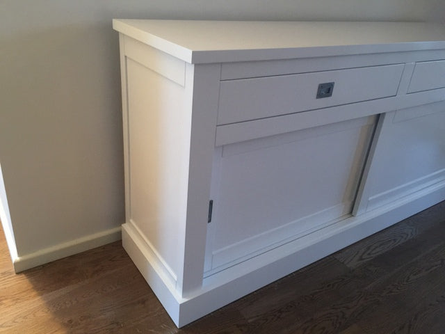 Sideboard weiß im Landhausstil, Anrichte weiß, Breite 160 cm