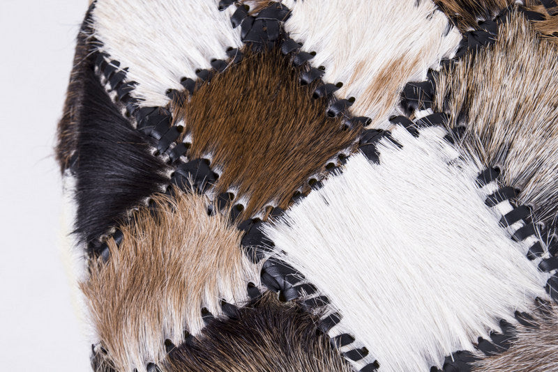 Beistelltisch Fell, Beistelltisch rund, Ø 60 cm