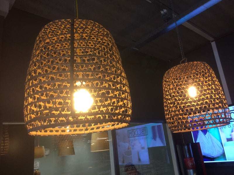 Hängeleuchte Bamboo , Pendelleuchte, Lampenschirm aus Bambus, Ø 60 cm