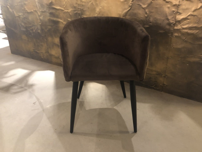 Stuhl gepolstert braun, Stuhl gesteppte Polsterung Farbe braun