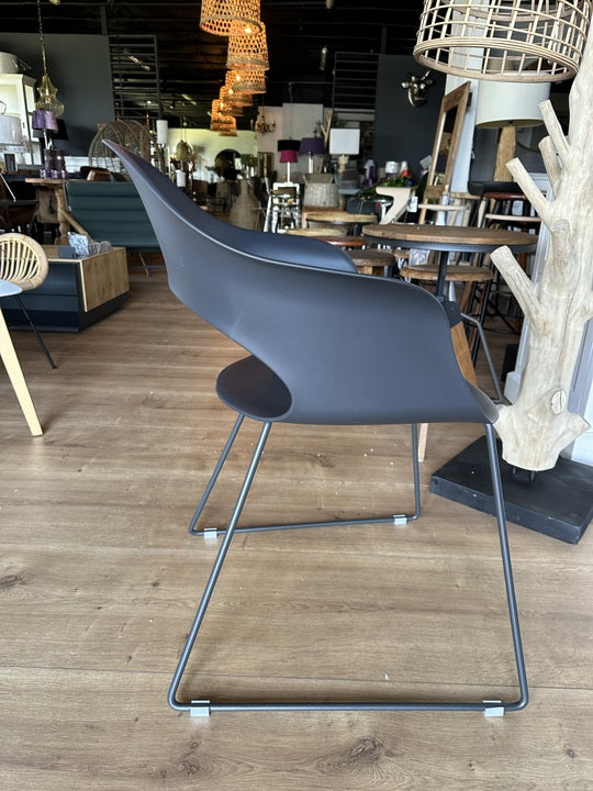 Gartenstuhl anthrazit, Stuhl anthrazit