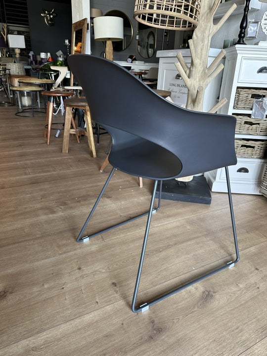 Gartenstuhl anthrazit, Stuhl anthrazit