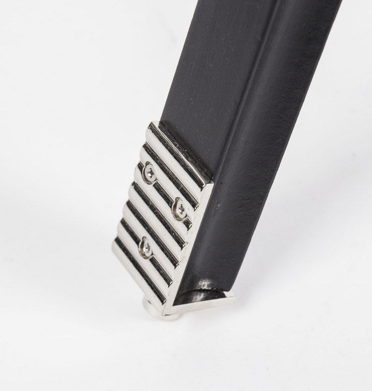 Dreifuß Stehleuchte Maritim, Farbe schwarz- chrome