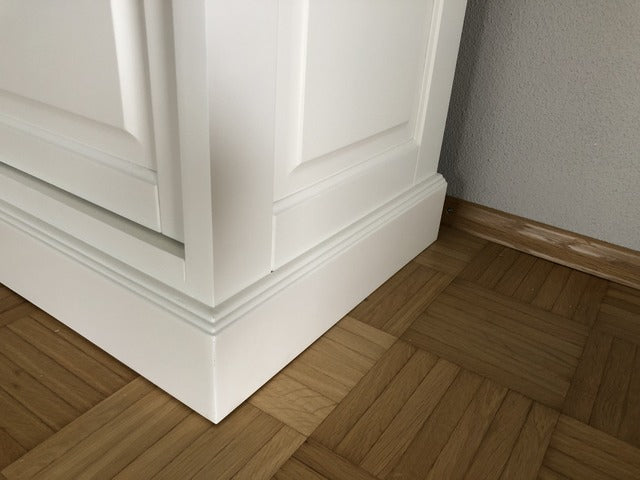 Sideboard weiß Landhaus, Anrichte weiß Landhausstil, Breite 186 cm