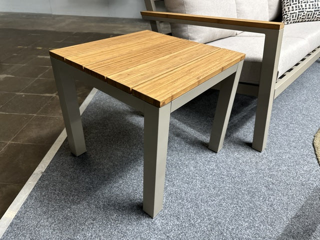 Gartensitzgruppe beige, Set 5 teiliges Loungeset beige