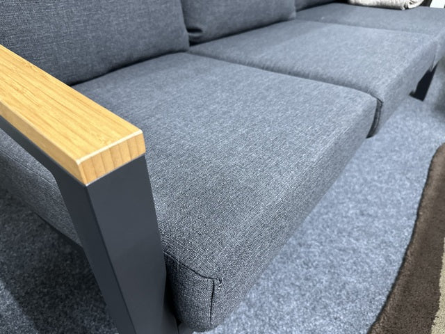 Set 5 teiliges Loungeset anthrazit