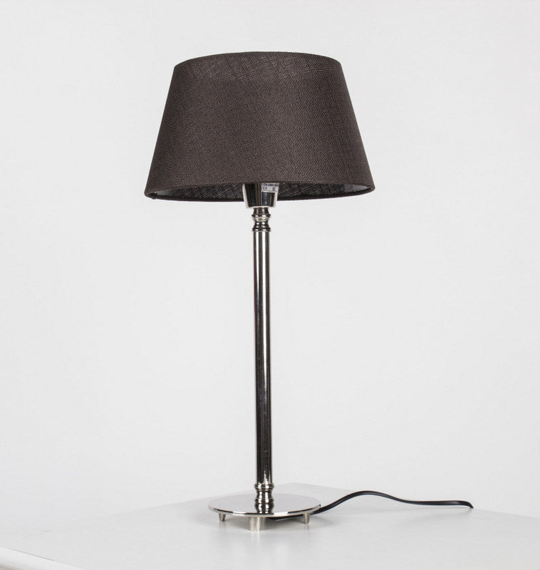 Lampenschirm rund, Farbe Braun, Ø 25 cm