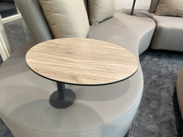 Set 4 teiliges Loungeset beige, Garten-Loungesofa grau-beige