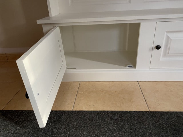 Garderobe weiß Massivholz, Garderobenschrank weiß Landhaus