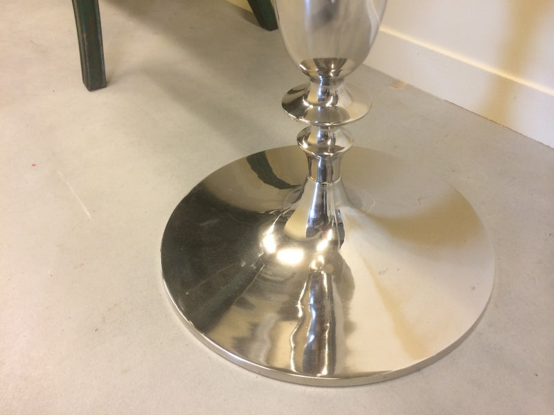 Beistelltisch verchromt, Ø 50 cm