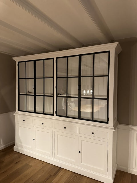 Sideboard Landhausstil, Anrichte aus Massivholz Landhaus, Breite 232 cm