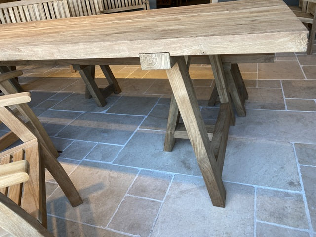 Gartentisch Teakholz, Tisch Teak, Esstisch Teak, Länge 300 cm