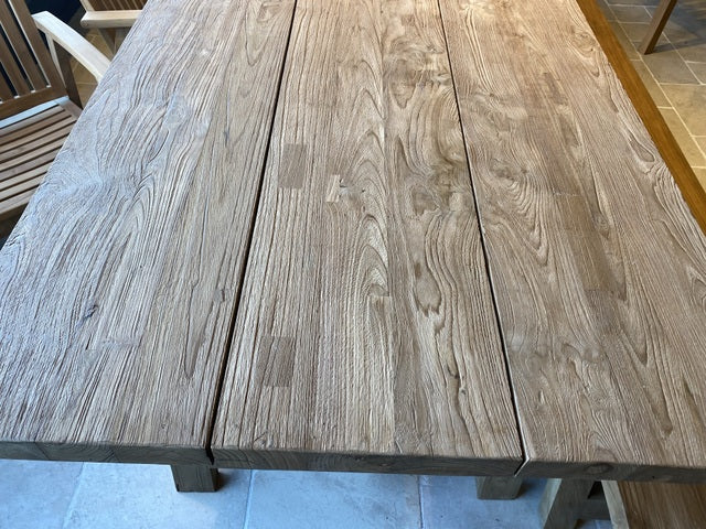 Gartentisch Teakholz, Tisch Teak, Esstisch Teak, Länge 350 cm