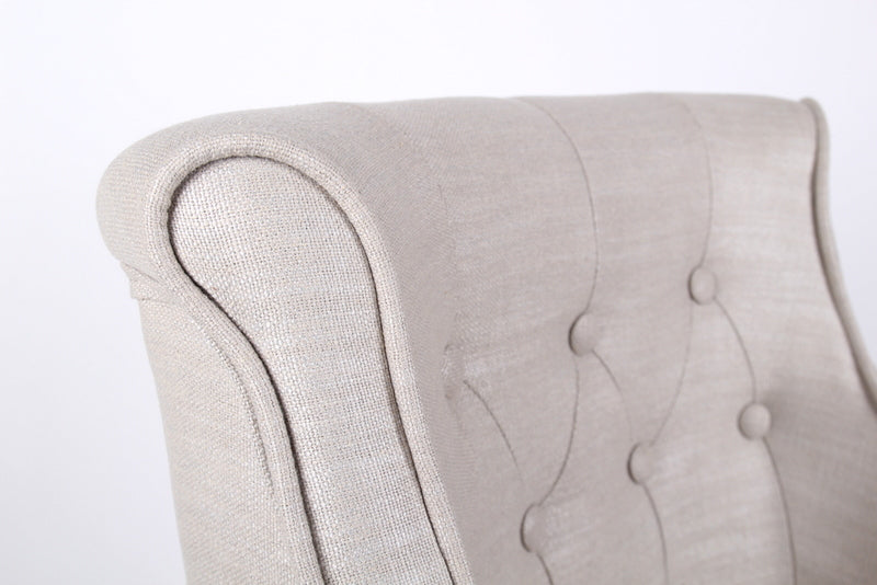 Barstuhl Landhaus, Barhocker Sand, Sitzhöhe 65 cm