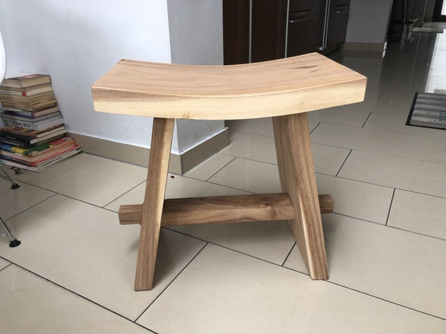 Hocker Holz braun, Holz Hocker vintage