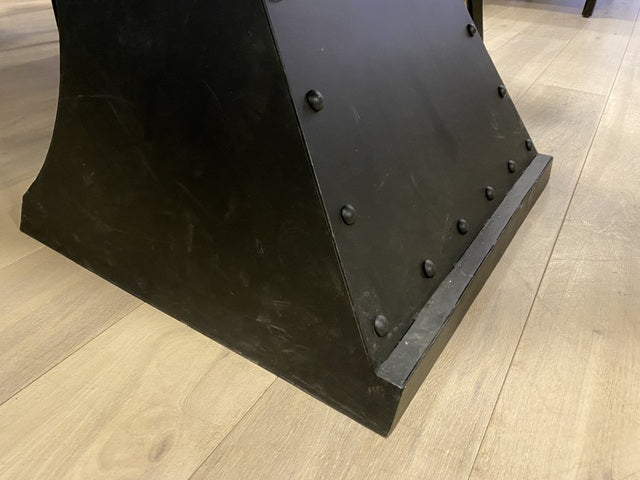 Tisch Industriedesign, Esstisch Industriedesign schwarz, Bartisch schwarz, Breite 300 cm