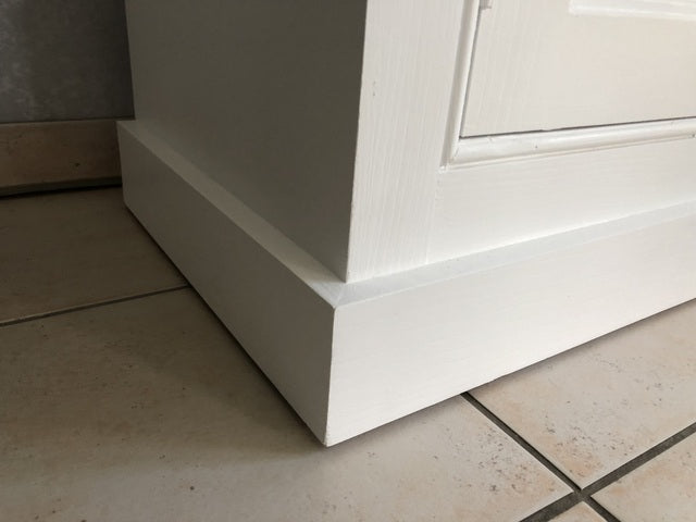 Sideboard weiß Landhaus, Anrichte weiß Landhausstil, Kommode weiß Landhaus, Breite 190 cm