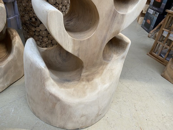 Weinregal Holz, Weinregal aus Massivholz für 18 Flaschen