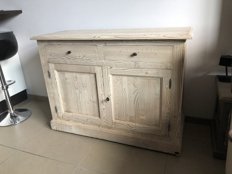 Sideboard Holz Landhaus, Anrichte Massivholz Landhausstil,  Breite 125 cm