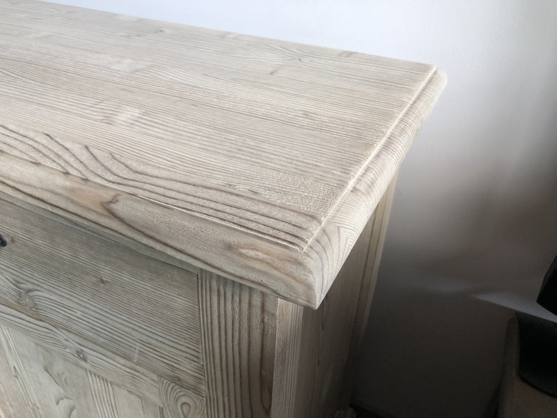 Sideboard Holz Landhaus, Anrichte Massivholz Landhausstil,  Breite 125 cm