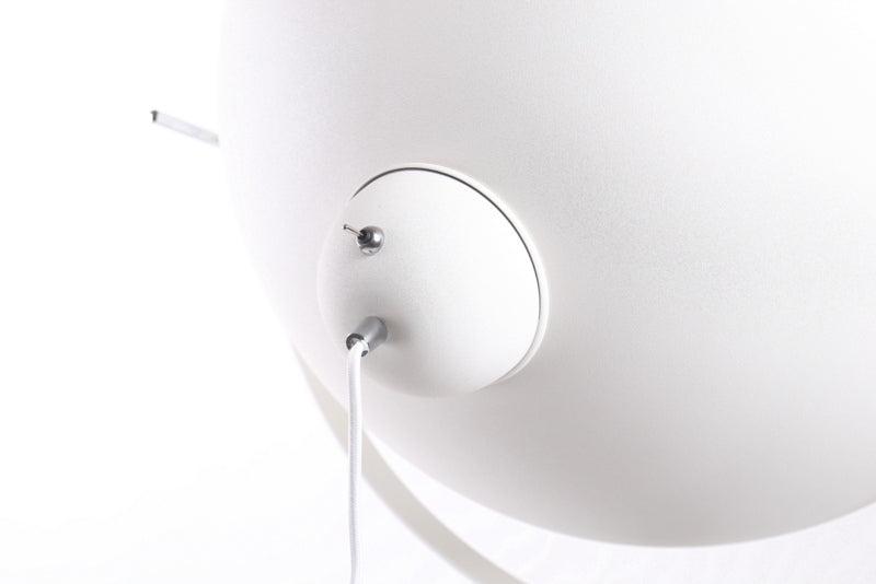 Stehleuchte Spot in weiß-silber, Stehlampe weiß Industrie