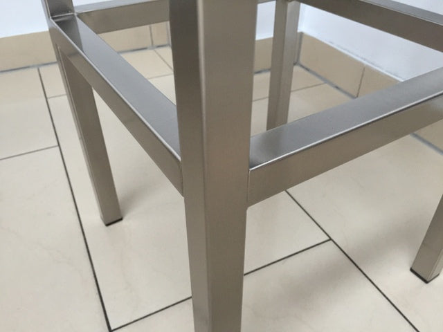 Design Barhocker Schwarz, Tresenhocker gepolstert, Sitzhöhe 80 cm