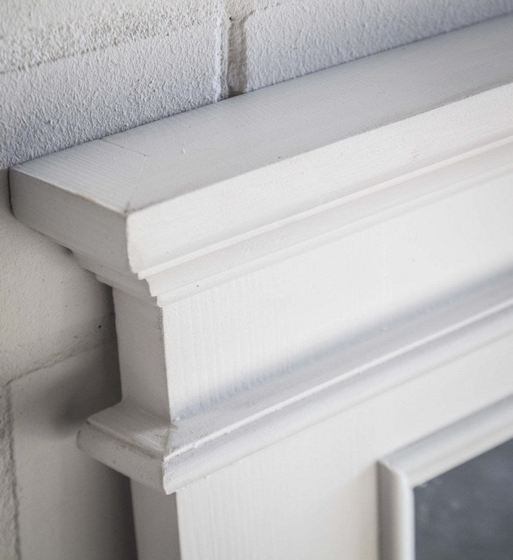 Waschtisch weiß anthrazit im Landhausstil, Badmöbel weiß, Breite 150 cm