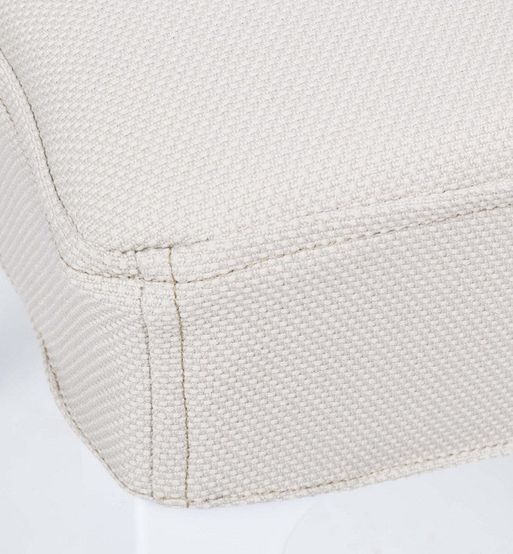 Stuhl schwarz mit Sitzkissen, Outdoor Stuhl aus Kunststoff schwarz