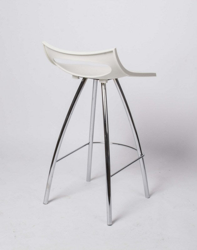 Design Barhocker, Farbe leinen, Sitzhöhe 80 cm