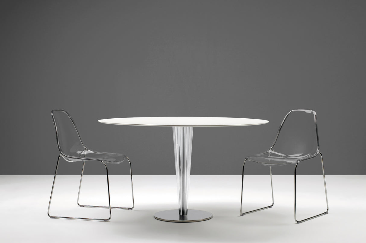 Design Tisch rund, Arbeitstisch modern