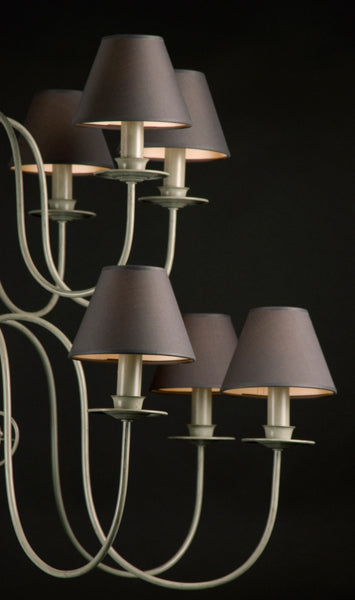 Kronleuchter 16-armig, Hängeleuchte im Landhausstil, Durchmesser 115 cm