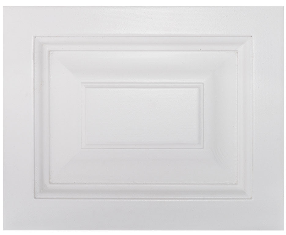 Spiegel weiß Massivholz,  Spiegel im Landhausstil, Maße 93x80 cm
