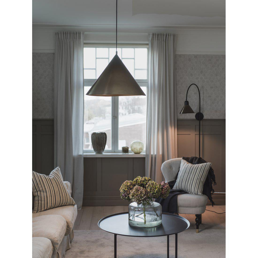 Hängelampe Braun ,Pendelleuchte Braun, Durchmesser 50 cm