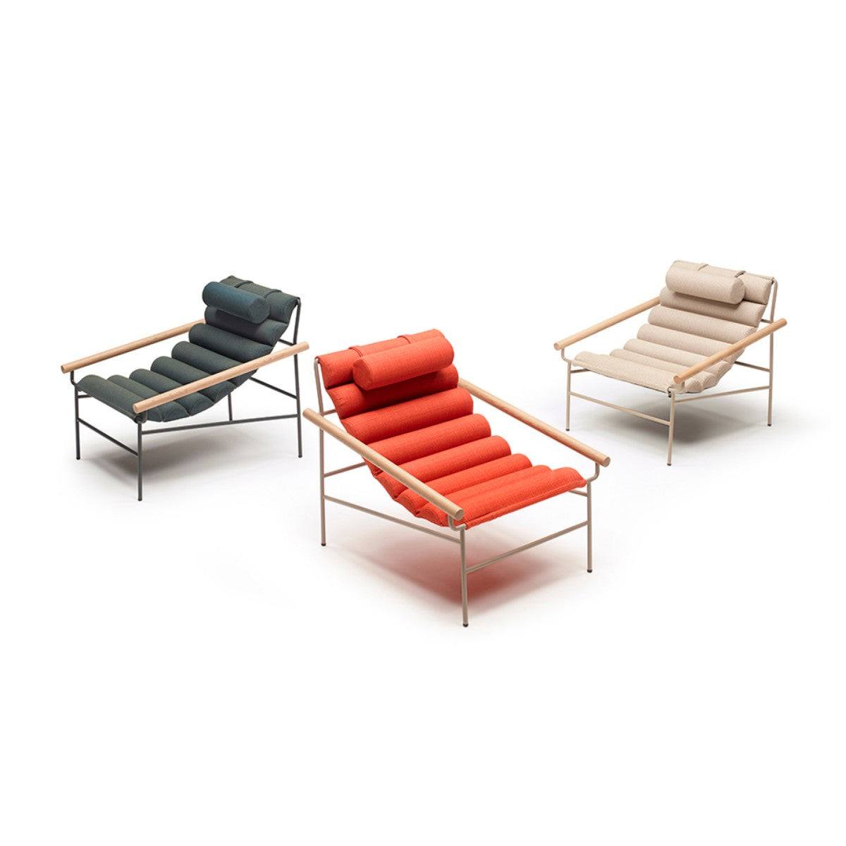 Sessel beige, Loungsessel beige