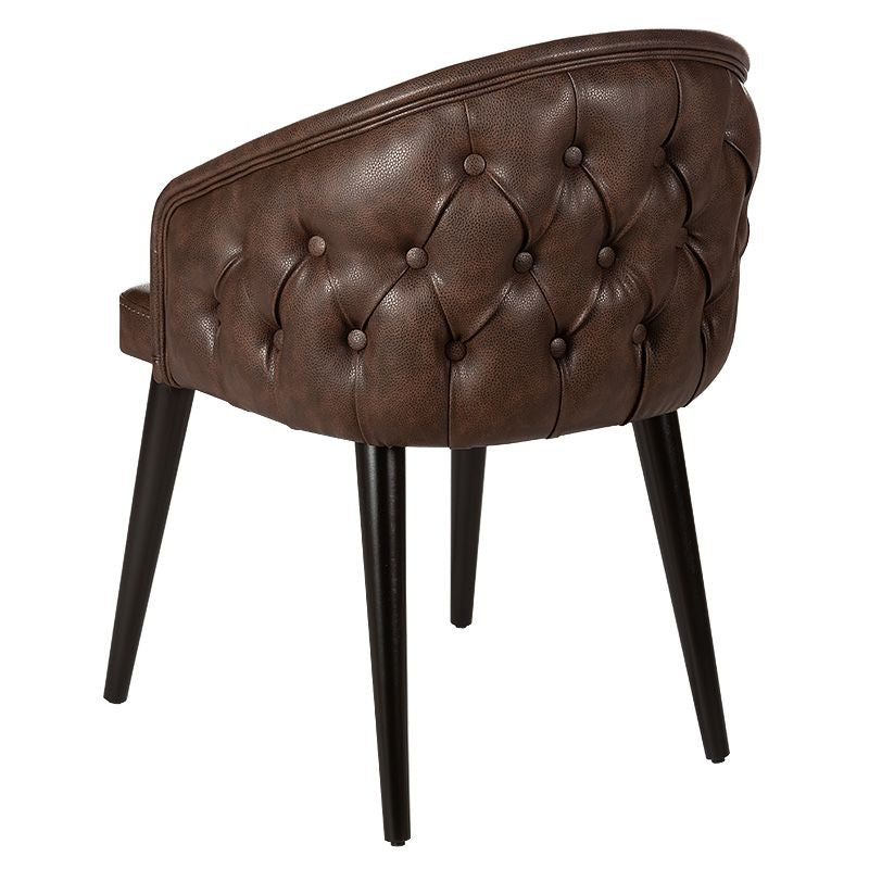 Stuhl braun, Chesterfield Stuhl braun