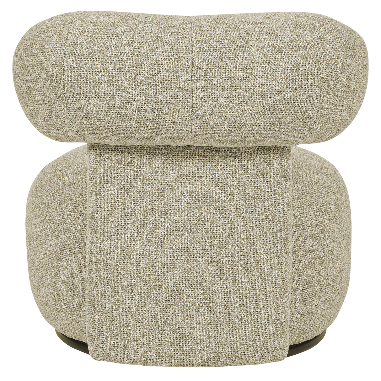 Sessel drehbar Farbe-Sand, Longe-Sessel drehbar, Breite 59 cm